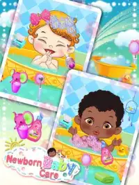 Newborn Baby Care: Girls Games Screen Shot 1