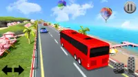 고속도로 버스 경마 2021 : 교통 빠른 버스 경주자 3d Screen Shot 0