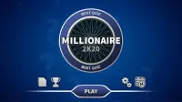 Millionaire 2020 Free Trivia Quiz Game Screen Shot 1