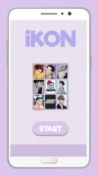 iKON Matching Game Screen Shot 0