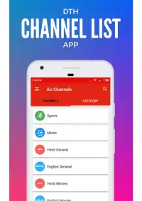 TV Channels for Airtel Digital TV - Airtel DTH TV Screen Shot 0