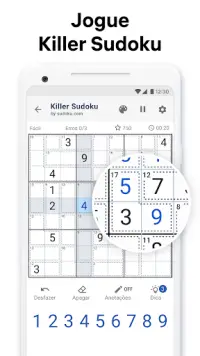 Killer Sudoku por Sudoku.com Screen Shot 0