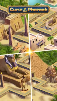 lời nguyền của pharaoh: phù hợp với 3 câu đố chơi Screen Shot 4