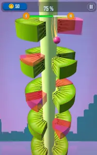 Spiral Helix Jump Crush 3D Screen Shot 0