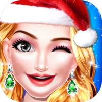 Christmas salon Girl Game - Christmas Makeover