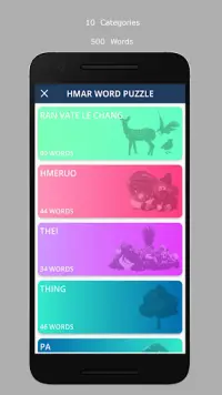 Hmar Word Puzzle Screen Shot 1