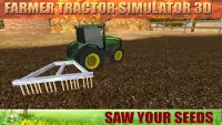 Village Farmar Tractor Sim 3D Screen Shot 0