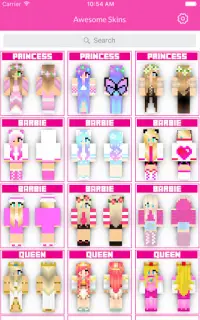 Mod Barbie Skins MCPE 2021 Screen Shot 3