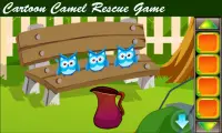 Best Escape Game - Cartoon Camel Rescue Game Screen Shot 0