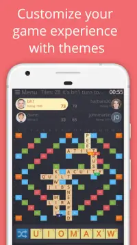 Rackword - Free real-time multiplayer word game Screen Shot 5