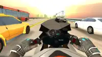 Moto Lalu Lintas Berat Racer: Bike Racing Stunts Screen Shot 3