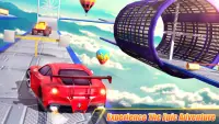 Car Jump Game - Mega Ramp Car Stunt Games Screen Shot 1