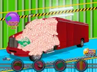 トラックの洗浄車のゲーム Screen Shot 5