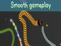 Slither Cacing  · Game ular Dan ular Beludak Screen Shot 2