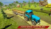 Tractor Trolley Farming Transport: Offroad Drive Screen Shot 10