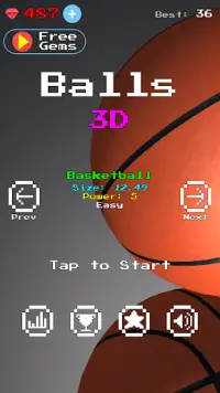 Balls 3D Screen Shot 4