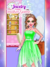 Trò chơi công chúa làm đồ trang sức cho bé gái Screen Shot 5