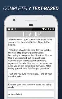 The Alder: A CYOA Fantasy Choices RPG Screen Shot 1