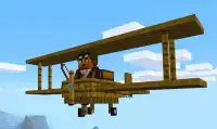 Wooden Plane MCPE mod Screen Shot 1