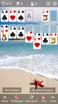 Solitaire Card Game Screen Shot 4