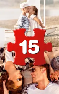 PUZZLE 15 - LOVING COUPLES Screen Shot 0