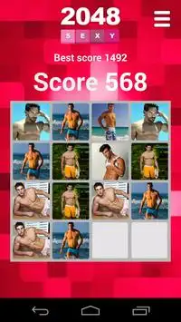 Sexy Boys 2048 Screen Shot 0