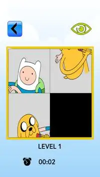 Adventure Time Sliding Puzzle Screen Shot 4