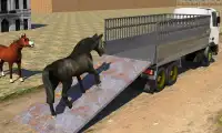 Camion de transport de chevaux Screen Shot 2