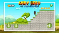 Andy Hero - Super Jungle Adventure Run Screen Shot 1