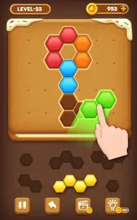 Cookie Puzzle: Hexa Screen Shot 5