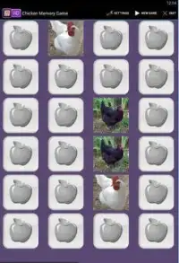 Chicken Memory Game Screen Shot 2