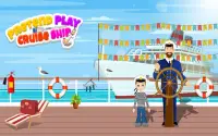 Pretend Play Cruise Ship Simulator: Family Trip Screen Shot 8