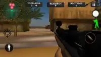 Vermelho comando militar - Commando Shooting Games Screen Shot 0