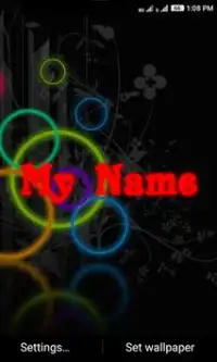 My Name Neon Screen Shot 5