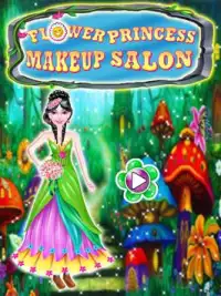 Flower Girl - Princess Makeup Salon Games Screen Shot 0