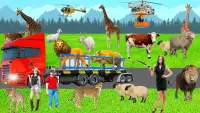 Farm Animal Race 3d Truck Game Screen Shot 3