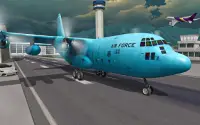 Airplane Free Fly Simulator Screen Shot 1
