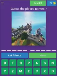Quiz Game: Battle Royale Map locations Screen Shot 14