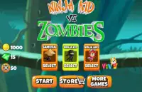 New Ninja Kid VS Zombies Screen Shot 0