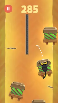 Kitty Jump! - Tap the cat! Hop it into the box! Screen Shot 5