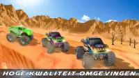 Monster truck offroad woestijn race 3d Screen Shot 3
