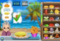 खाद्य उन्माद बर्गर खेल Screen Shot 5