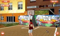 Flick Basketball shooting arcade game - Dunk game Screen Shot 2