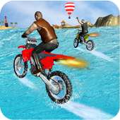 Water Surfer Beach Bike Race Games 🆓