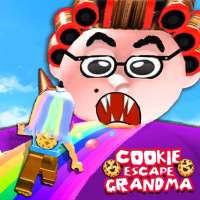 Crazy Cookie Swirl Escape grandma's Obby