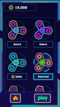 Neon Fidget Spinner Screen Shot 4