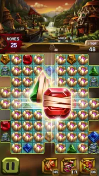 Jewel Amazon : Match 3 Puzzle Screen Shot 0