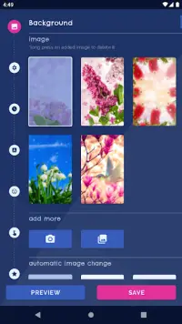 Spring Flower Live Wallpaper Screen Shot 0
