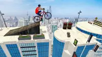 Stunt Sepeda 2018: permainan siklus Screen Shot 1
