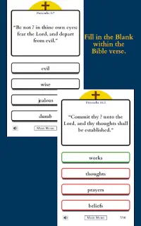 Quiz of the Christian Bible ( King James Version ) Screen Shot 4